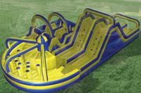 mega olympic obstacle course inflatable game